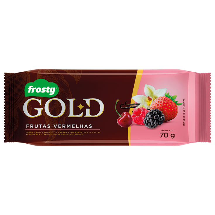 PIC FROSTY GOLD FRUTAS VERMELHAS 90ML