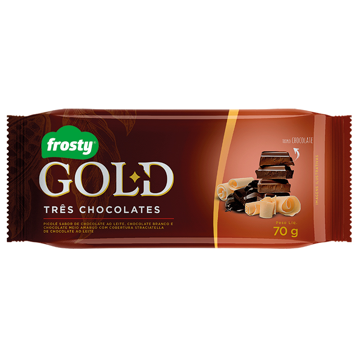 PIC FROSTY GOLD TRÊS CHOCOLATES 90ML