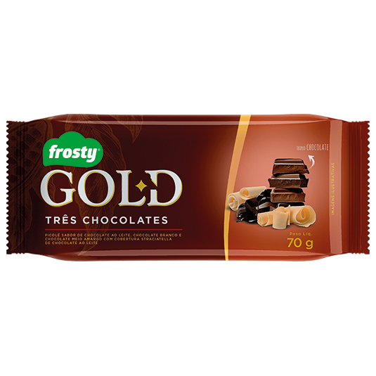 PIC FROSTY GOLD TRÊS CHOCOLATES 90ML