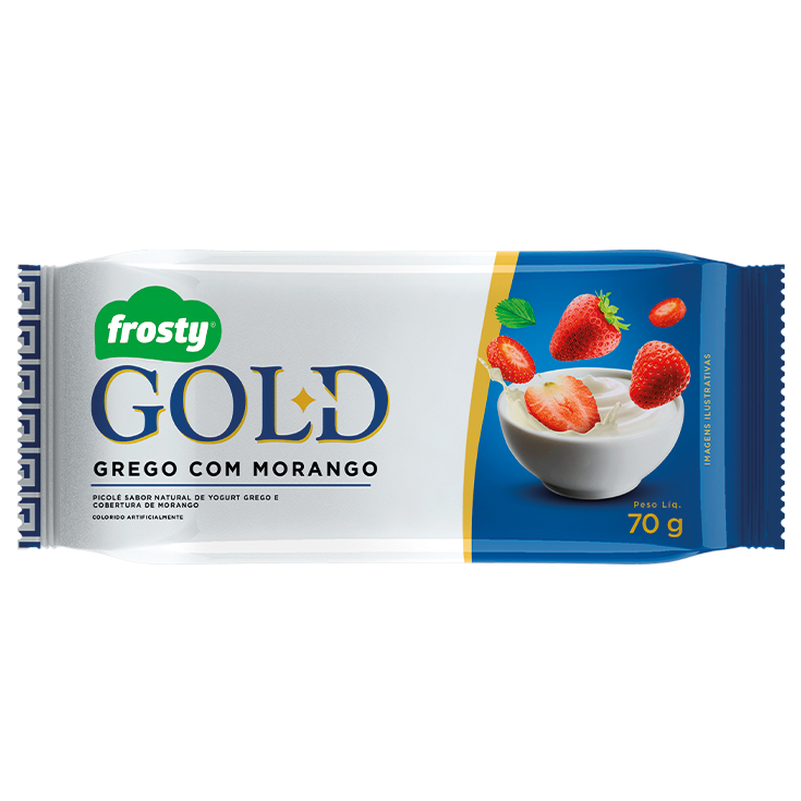 PIC FROSTY GOLD GREGO C/ MORANGO 100ML