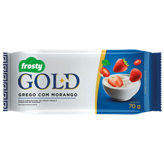 PIC FROSTY GOLD GREGO C/ MORANGO 100ML
