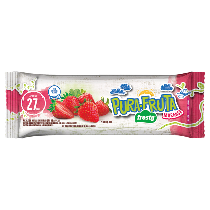 PIC FROSTY PURA-FRUTA MORANGO